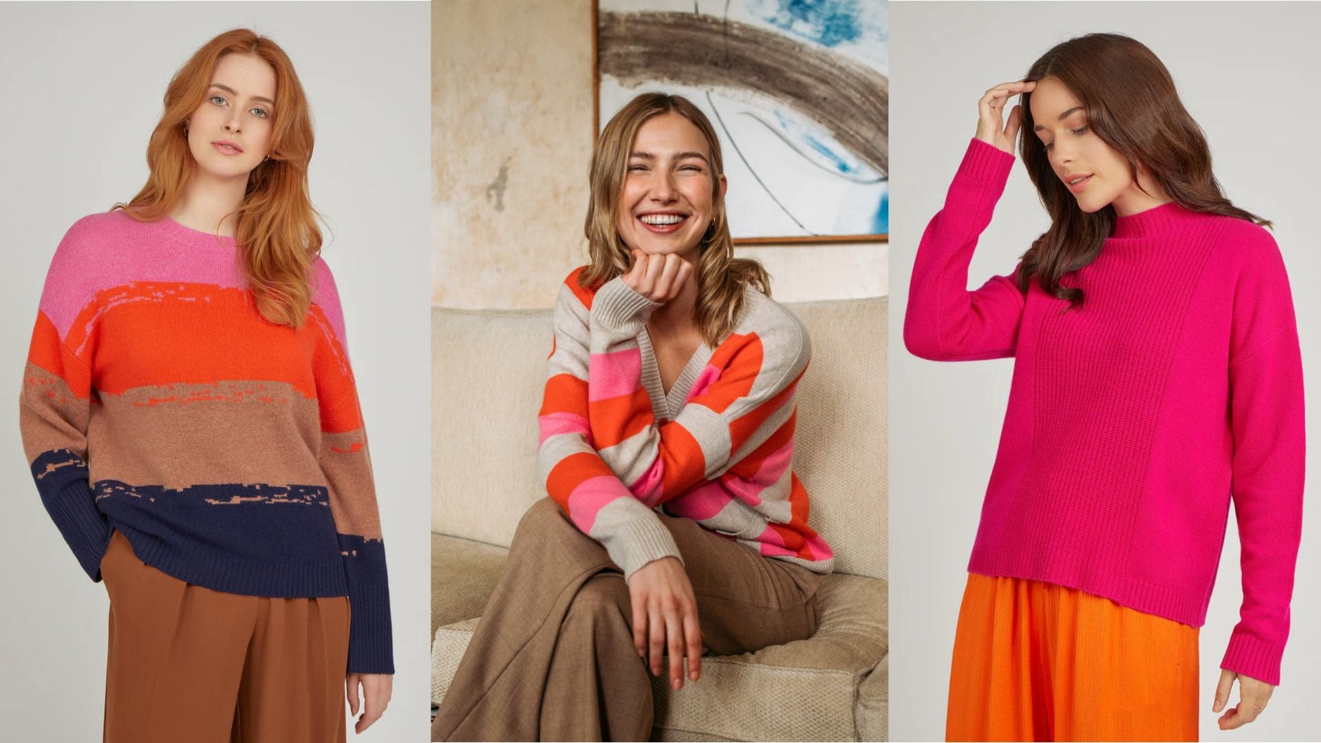 Cashmere and light knitwear for Spring