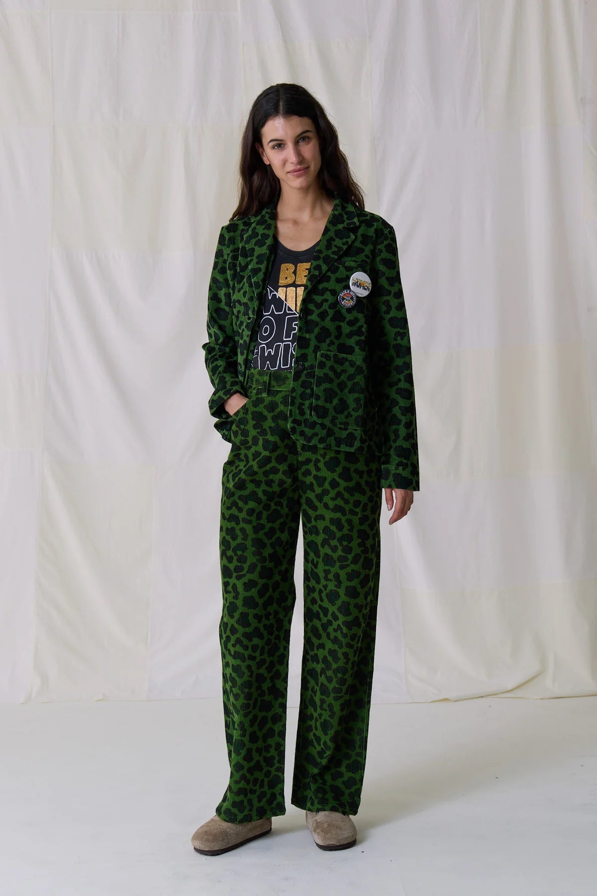 Puglia Wilde Green Trousers