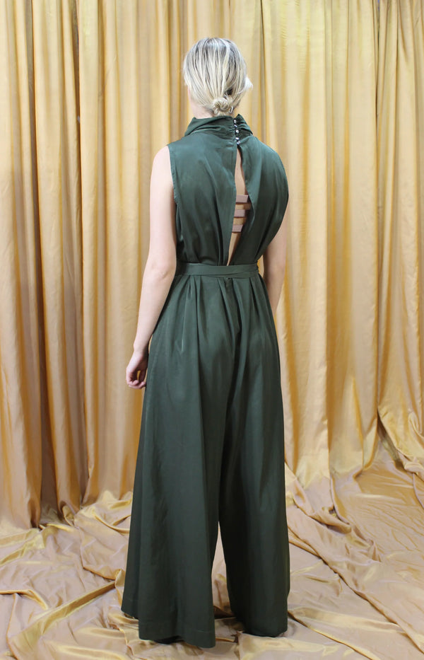 Edwina Green Jumpsuit OS