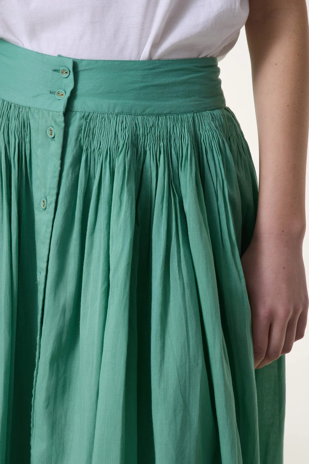 Jiotto TC160 Plain Celadon Skirt