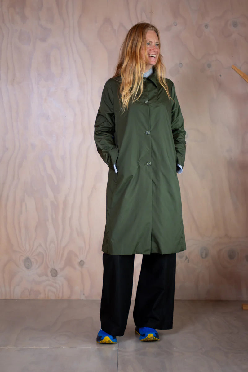 Maggie Raincoat Green