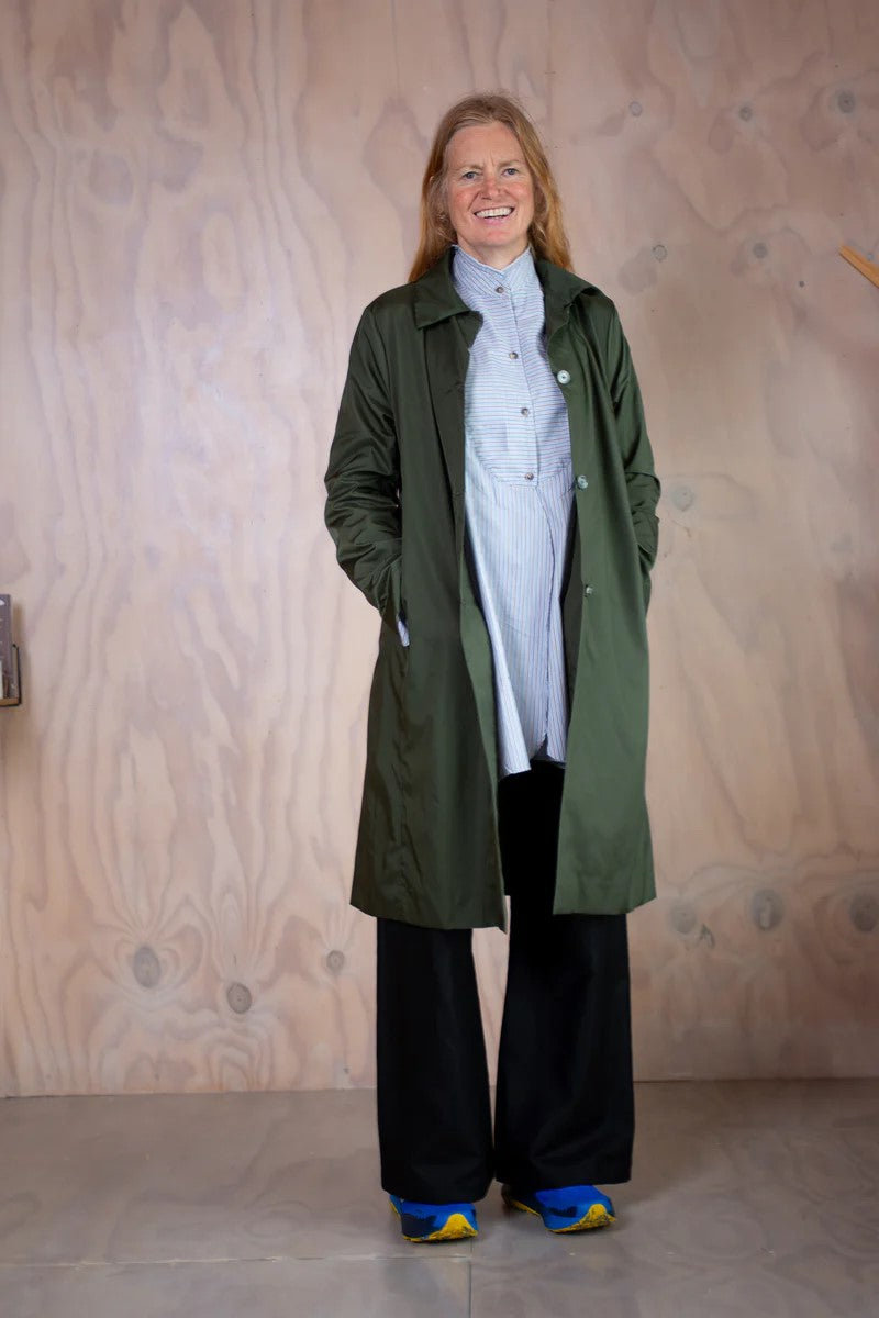 Maggie Raincoat Green