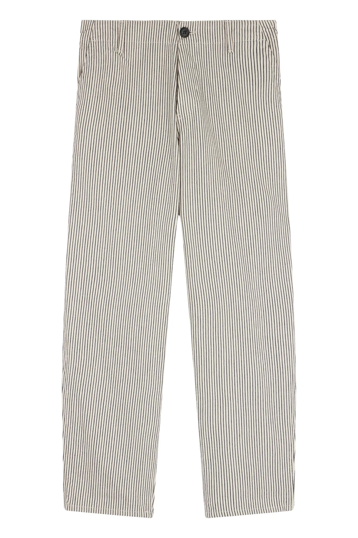 Armina TCR04 Stripes Ecru Trousers