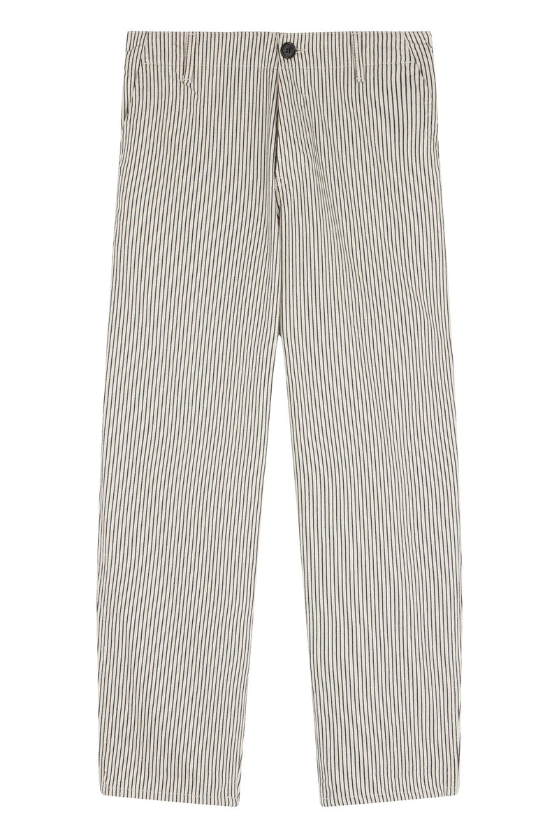 Armina TCR04 Stripes Ecru Trousers