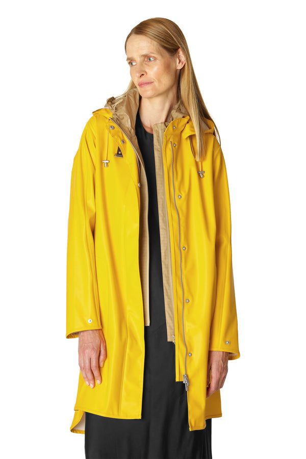 Light Detachable Hood Coat Cyber Yellow