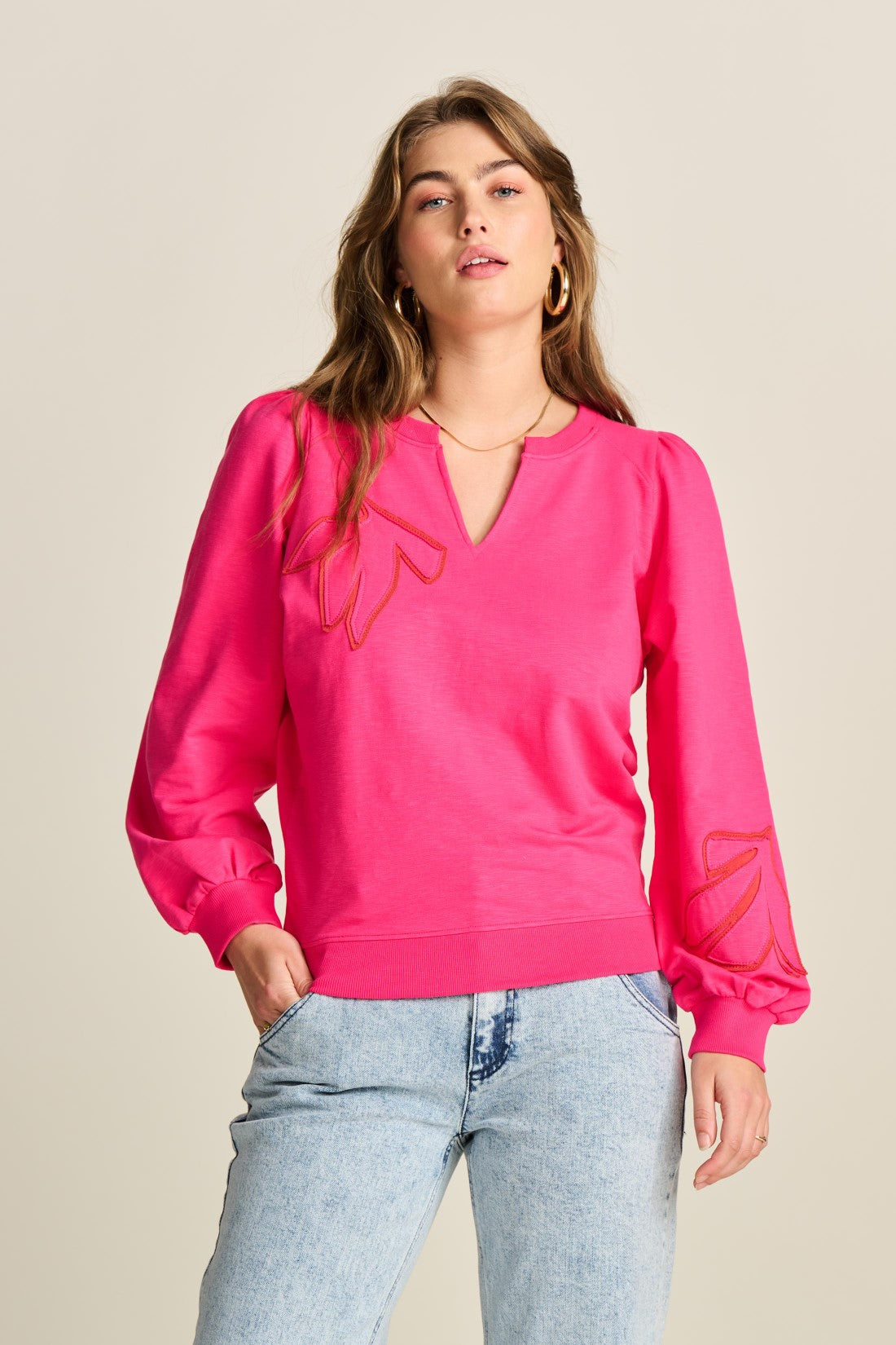 Pink Glow Sweater