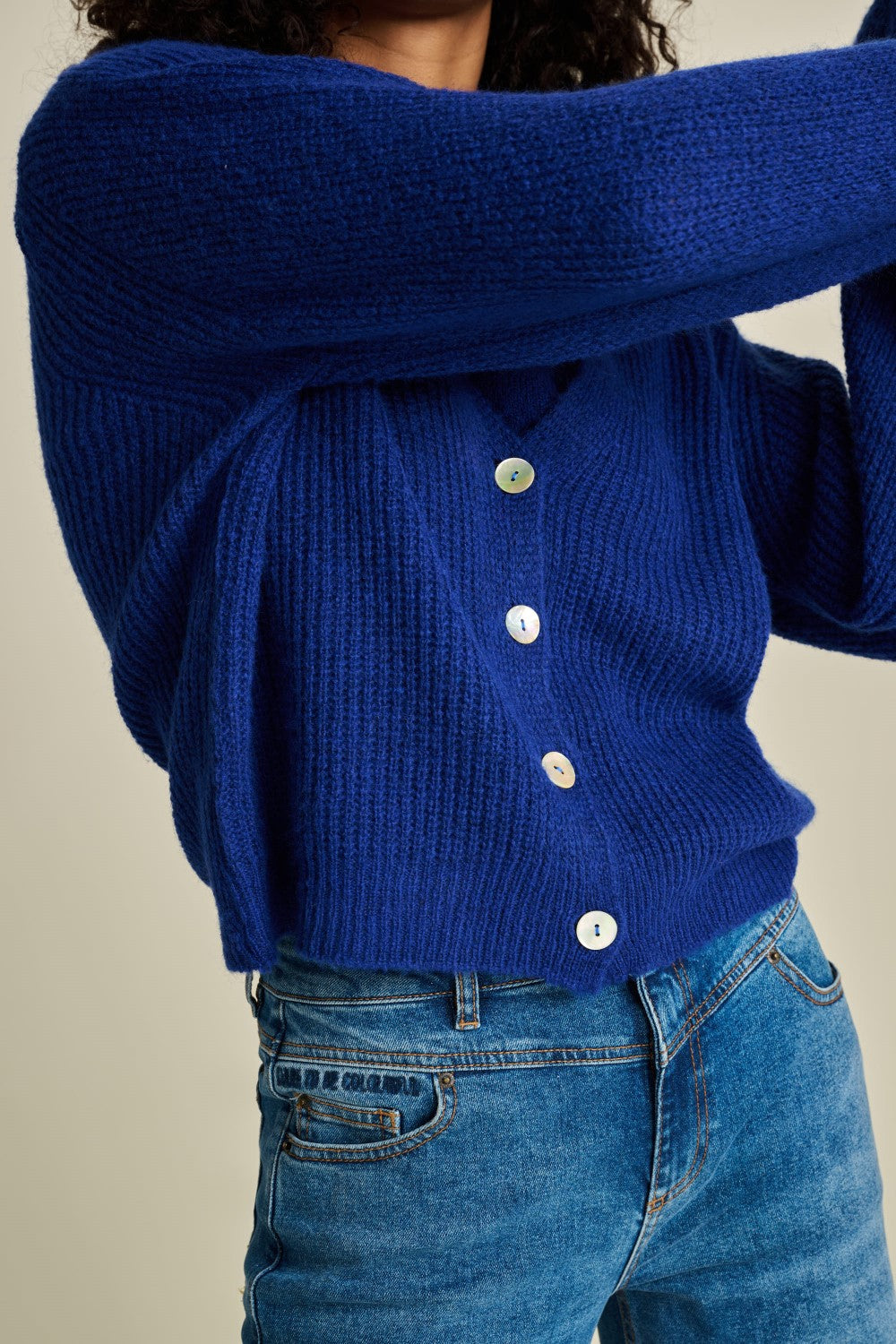 Cardigan Bright Blue