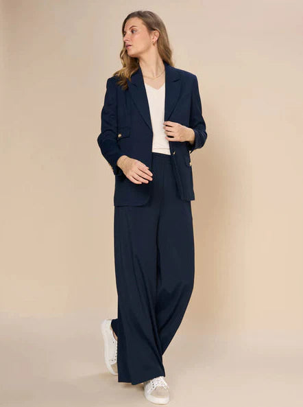 Fleur Cello Pant Navy