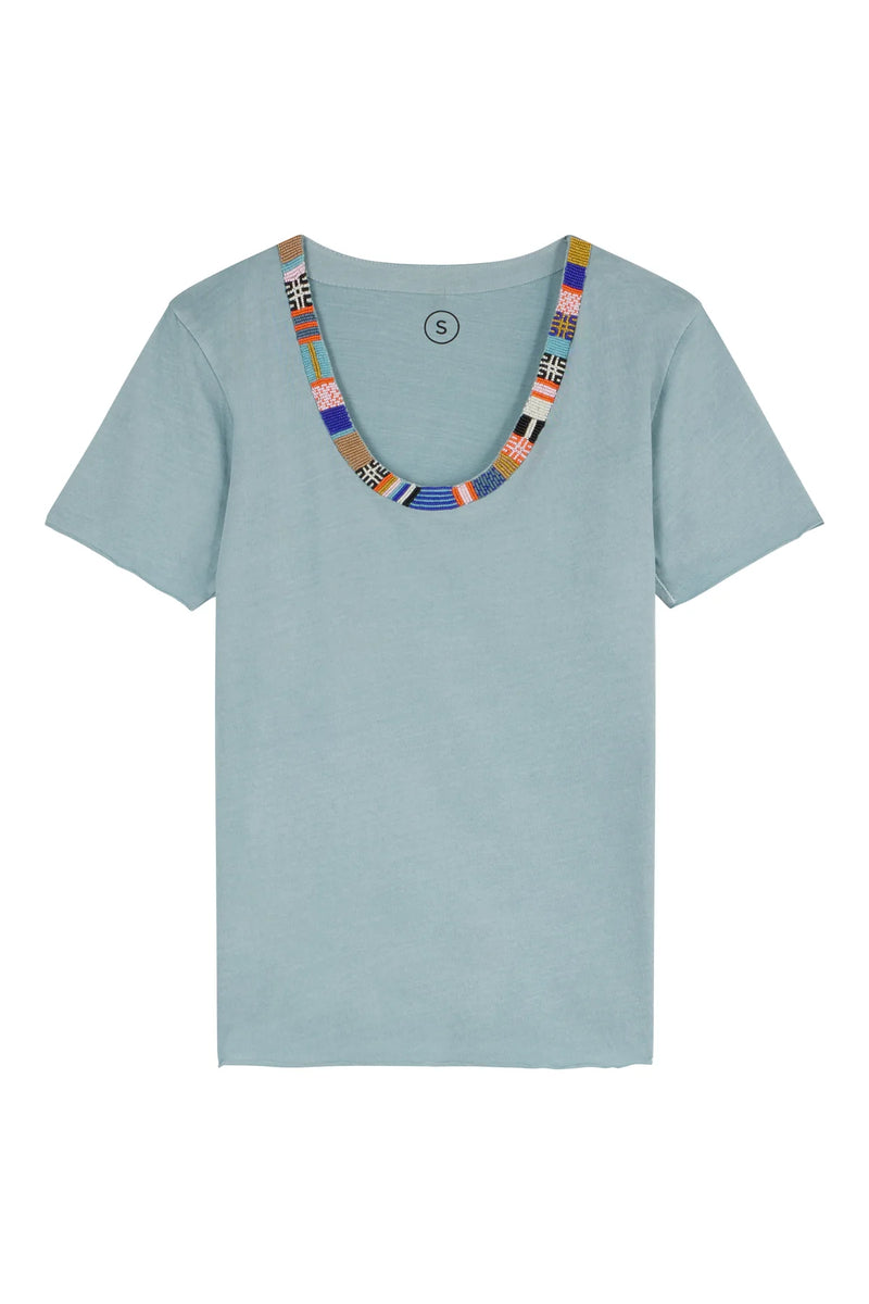 Tizia JC05 Beads Sky Top