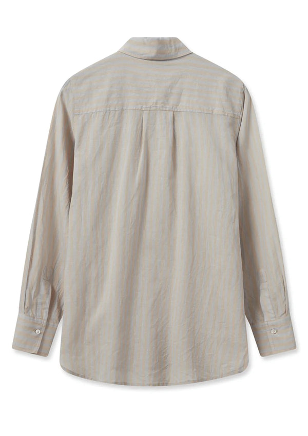 Elinda Linen Shirt Cement