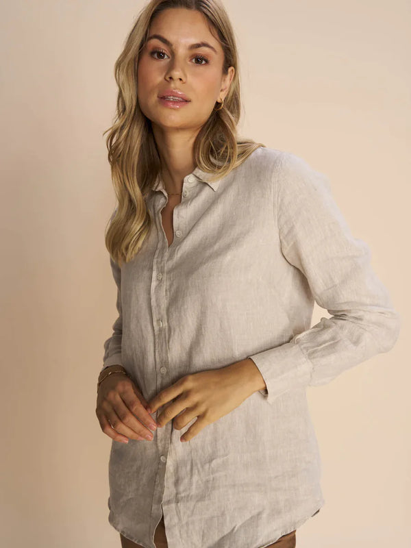 Karli Linen Shirt Org