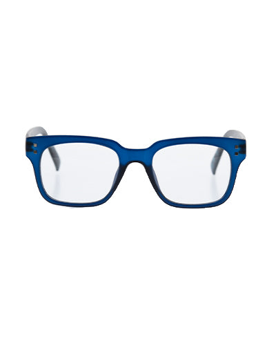 6am Dark Blue Reading Glasses